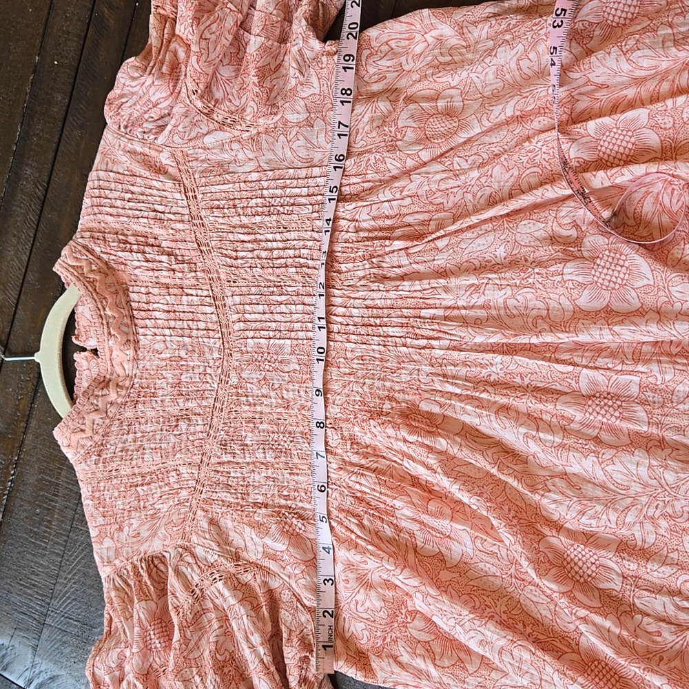 Sundance Grand Fleur Sienna Floral Puff Sleeve Top - Picture 6 of 14